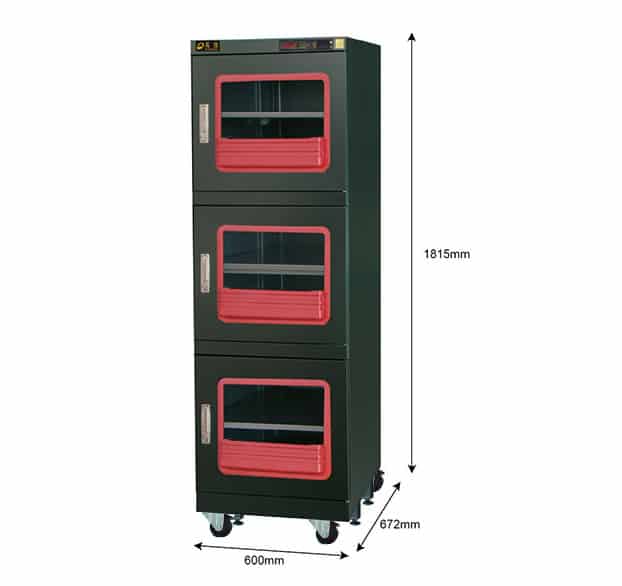 F1B 600 - 1%RH Dry Cabinet | 624L | smtdryboxes.com